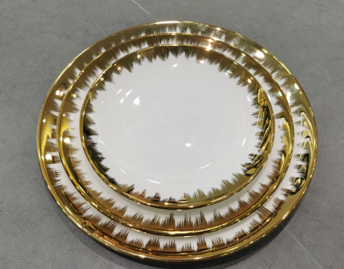 Gold-Plated Plate Series