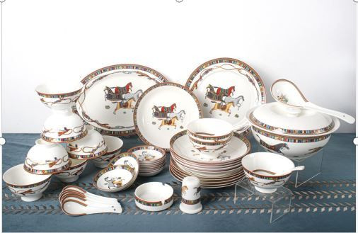 46-head high-end Bone China Set Series